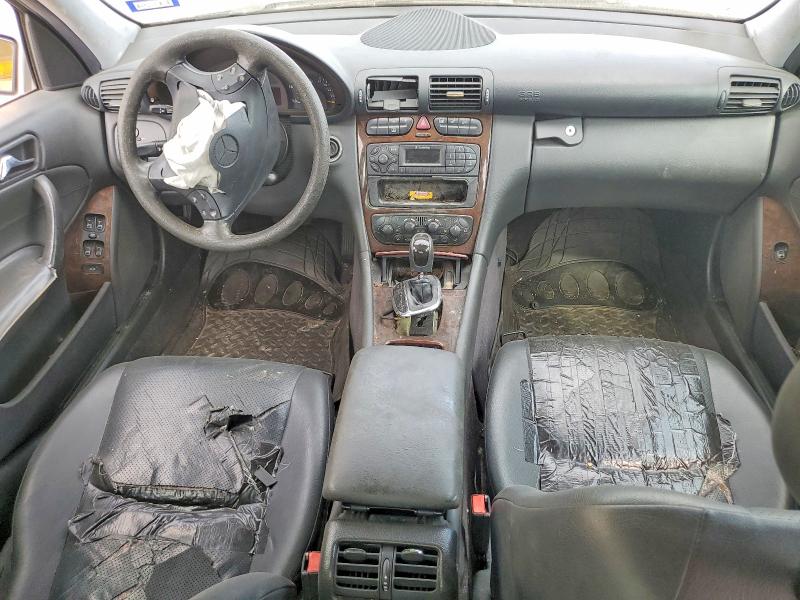 2004 Mercedes-benz C-klasse VIN WDBRF61J54A621460 COPART salvage auction — FRONT END, Tx - Salvage Vehicle Title, sold $300 on 2026-07-22 (photo 8)