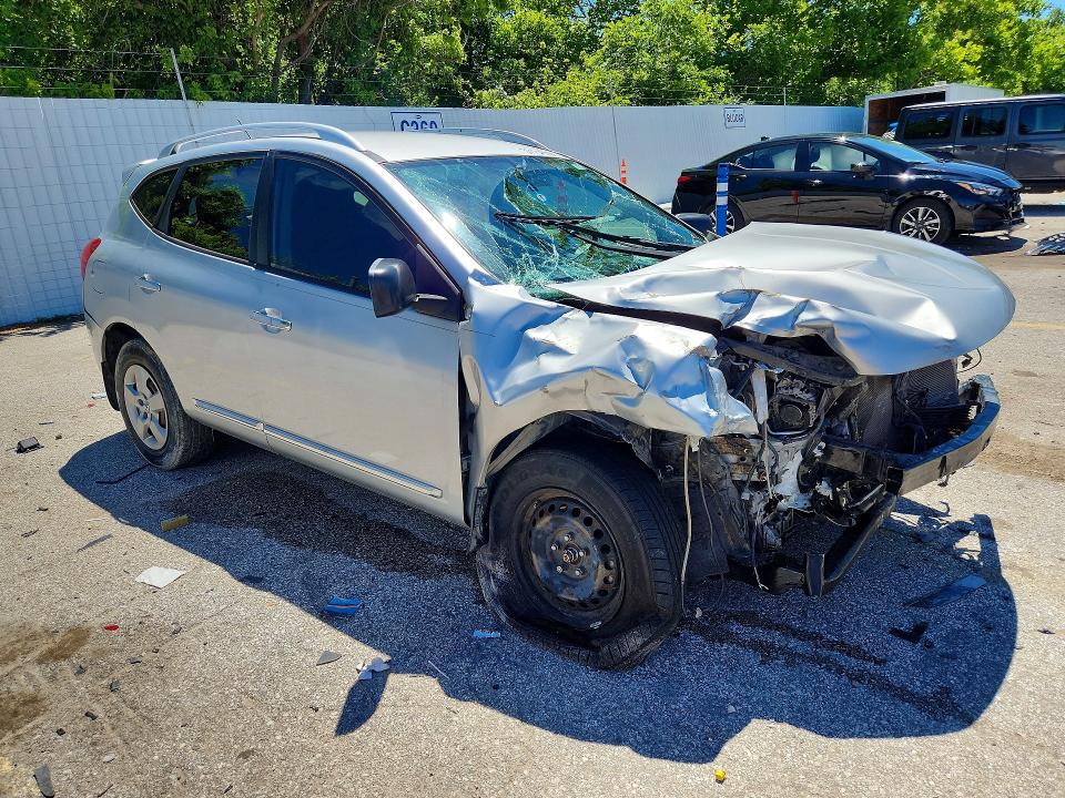 2014 Nissan Rogue VIN JN8AS5MT8EW623441 COPART salvage auction — FRONT END, MO - SALVAGE CERTIFICATE OF TITLE, sold $325 on 2026-07-24 (photo 4)