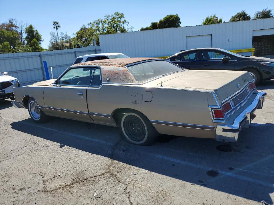 1977 Mercury Grand marquis VIN 0000007Z61S622196 COPART salvage auction — FRONT END, Ca - Dis/Dlr/Exp Only Clean Title, sold $1,350 on 2026-07-08 (photo 2)