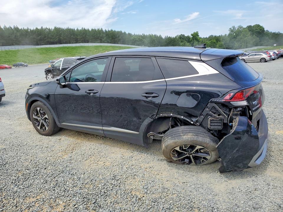2023 Kia Sportage VIN 5XYK33AF0PG073698 COPART salvage auction — REAR END, Nc - Salvage Certificate Of Title, sold $7,500 on 2026-08-20 (photo 2)
