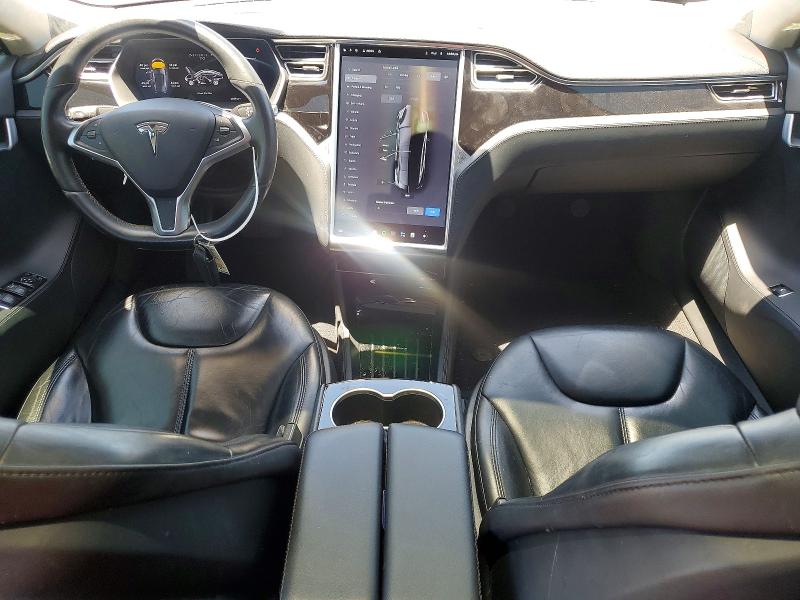 2015 Tesla Model s VIN 5YJSA1S13FF100539 COPART salvage auction — FRONT END, Ca - Salvage Certificate, sold $1,350 on 2026-07-27 (photo 8)
