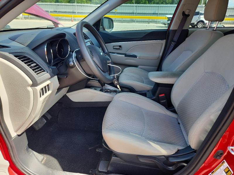 2018 Mitsubishi Outlander VIN JA4AR3AU3JZ013474 COPART salvage auction — HAIL, MO - SALVAGE CERTIFICATE OF TITLE, sold $3,200 on 2026-07-29 (photo 7)