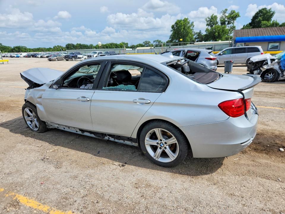 2015 BMW 3 series VIN WBA3B3C51FF546812 COPART salvage auction — ROLLOVER, Ks - Cert Of Title-Salvage, sold $225 on 2026-07-22 (photo 2)