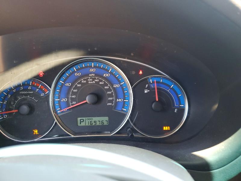 2009 Subaru VIN JF2SH63689H740478 COPART salvage auction — ALL OVER, Al - Cert Of Title-Salvage Title, sold $225 on 2026-07-14 (photo 9)