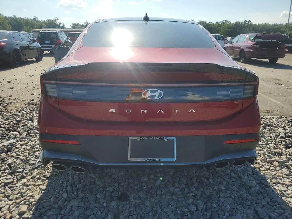 2024 Hyundai Sonata VIN KMHL54JC5RA405711 COPART salvage auction — FRONT END, Nj - Cert Of Title-Lemon Law, sold $10,700 on 2026-07-21 (photo 6)