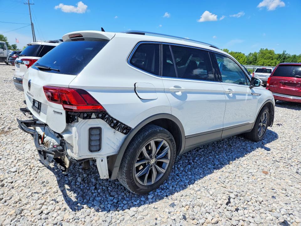 2022 Volkswagen Tiguan VIN 3VV2B7AX5NM149940 COPART salvage auction — REAR END, Mi - Cert Of Title-Salvage Vehicle, sold $3,600 on 2026-07-30 (photo 3)