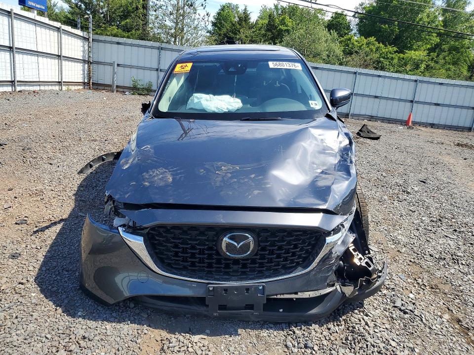 2023 Mazda Cx-5 VIN JM3KFBDM5P0198544 COPART salvage auction — FRONT END, Nj - Cert Of Title-Salvage, sold $1,750 on 2026-07-28 (photo 5)