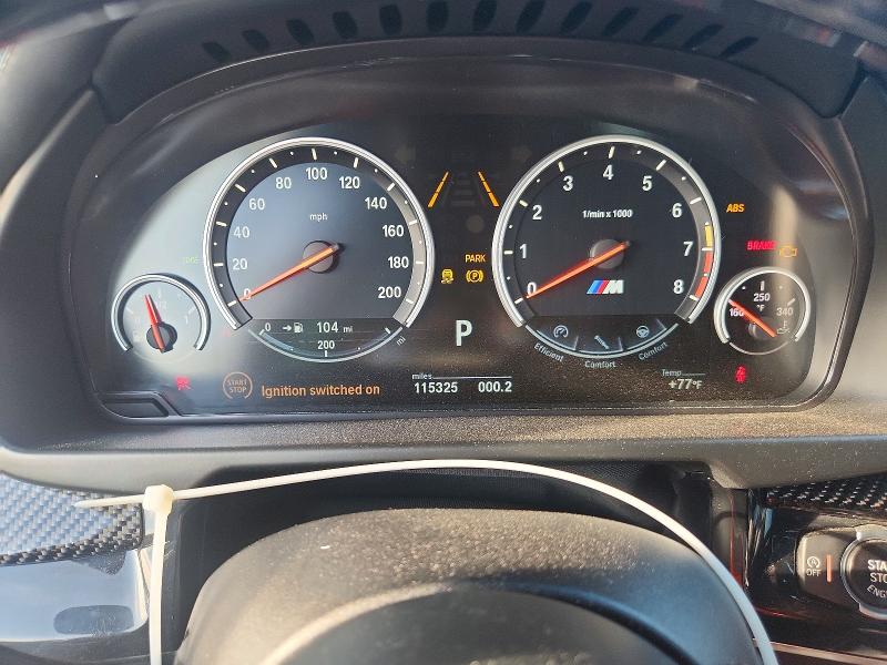 2015 BMW X6 VIN 5YMKW8C54F0G93798 COPART salvage auction — NORMAL WEAR, Tx - Certificate Of Title, sold $13,200 on 2026-07-30 (photo 9)