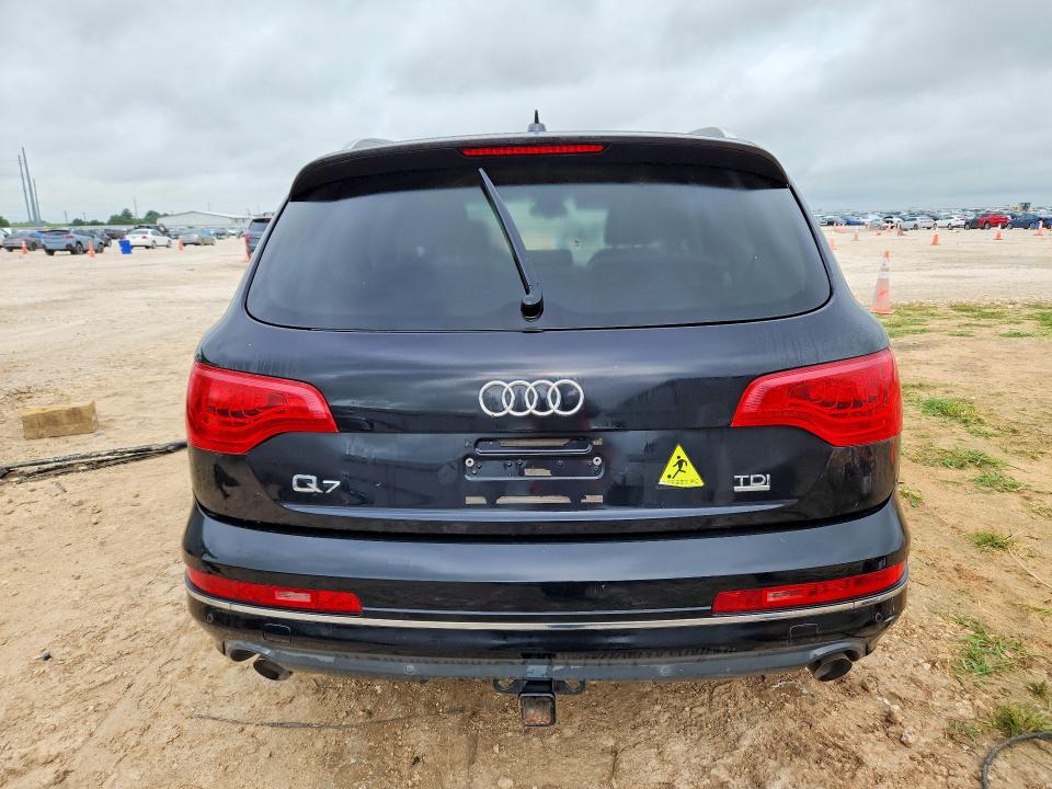 2010 Audi Q7 VIN WA1CMAFE0AD000949 COPART salvage auction — MECHANICAL, Tx - Certificate Of Title (P), sold $300 on 2026-07-02 (photo 6)