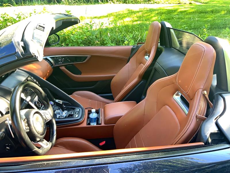 2018 Jaguar F-type VIN SAJD85FVXJCK49031 COPART salvage auction — MINOR DENT/SCRATCHES, Ny - Cert Of Title-Rebuilt Salvage (P), sold $17,600 on 2026-07-16 (photo 5)
