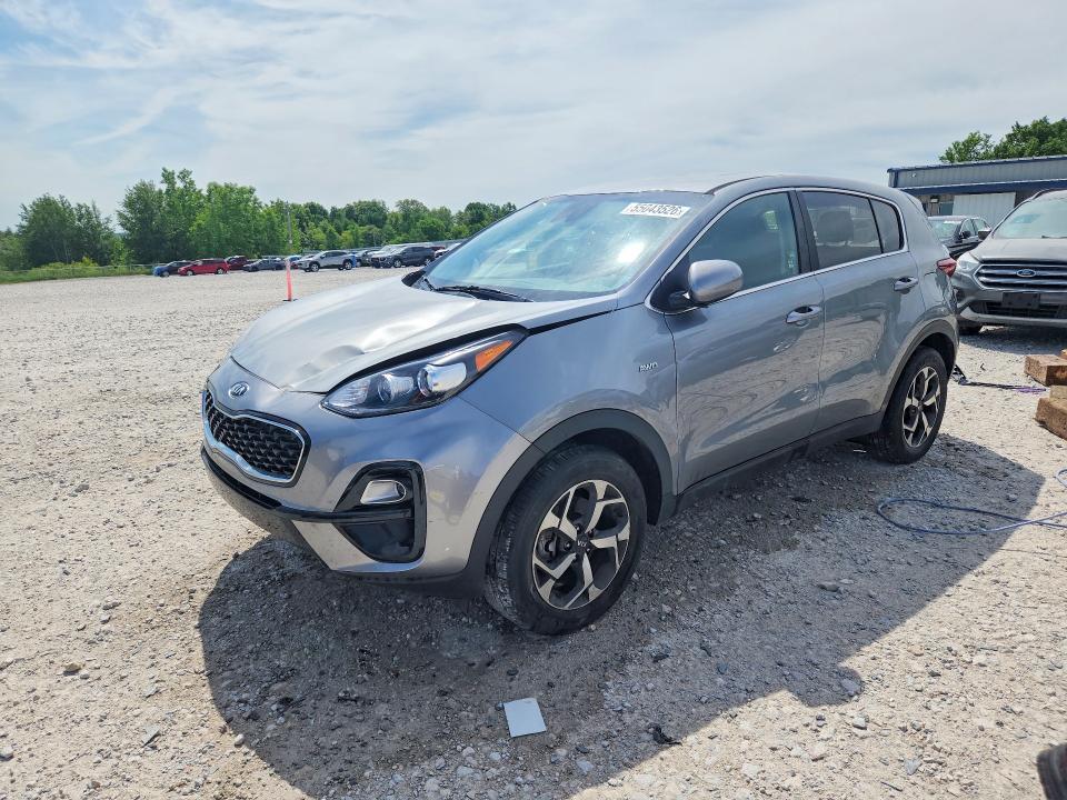 2022 Kia VIN KNDPMCAC8N7018029 COPART salvage auction — FRONT END, In - Cert Of Title-Salvage Title, sold $3,600 on 2026-07-15 (photo 1)
