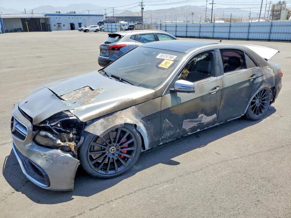 2014 Mercedes-benz E-class VIN WDDHF7GB9EA886473 COPART salvage auction — BURN, CA - SALVAGE CERTIFICATE, sold $2,650 on 2026-07-20 (photo 1)