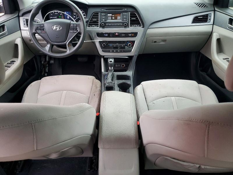 2017 Hyundai Sonata VIN 5NPE24AF7HH523735 COPART salvage auction — FRONT END, Ca - Cert Of Title-Salvaged, sold $1,600 on 2026-07-09 (photo 8)