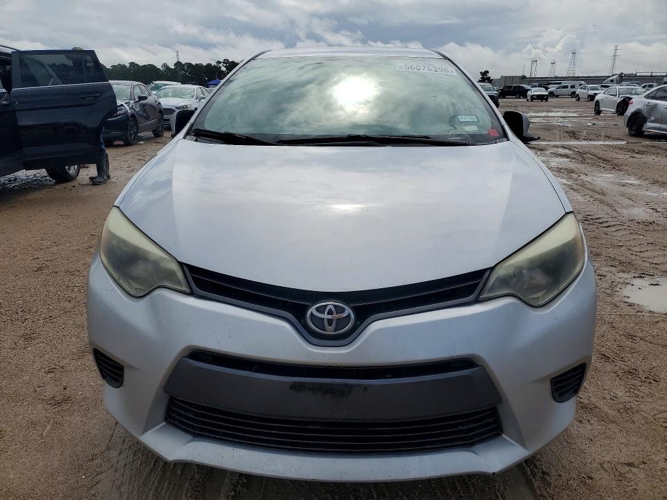 2016 Toyota Corolla VIN 5YFBURHE4GP501863 COPART salvage auction — REAR END, Tx - Salvage Vehicle Title, sold $2,850 on 2026-07-31 (photo 5)
