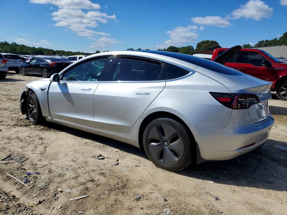 2018 Tesla Model 3 VIN 5YJ3E1EA9JF095361 COPART salvage auction — FRONT END, DE - PARTS ONLY - NO TITLE, sold $2,100 on 2026-07-14 (photo 2)