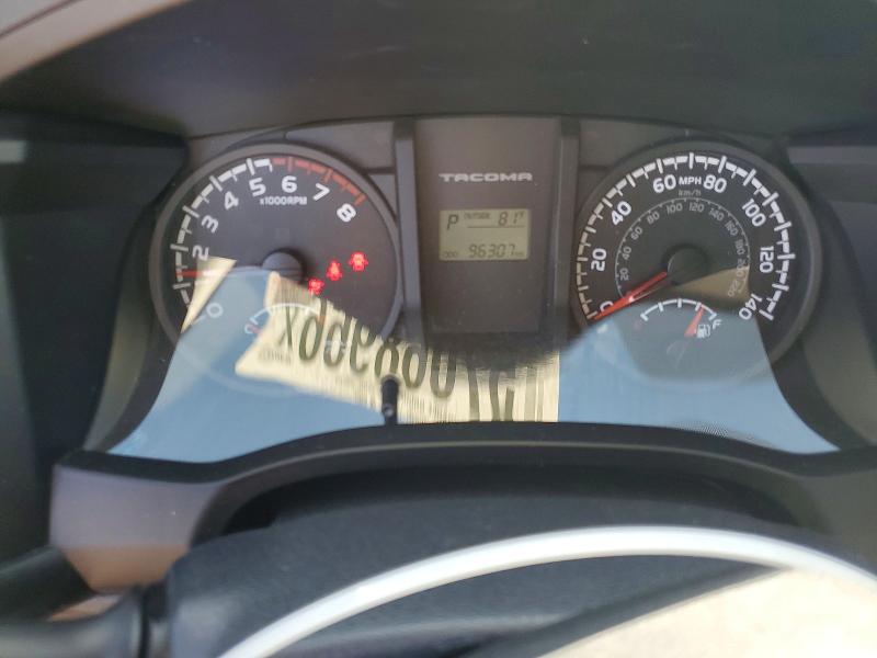 2017 Toyota Tacoma VIN 5TFRX5GN3HX098851 COPART salvage auction — FRONT END, Ca - Salvage Certificate, sold $5,700 on 2026-07-06 (photo 9)