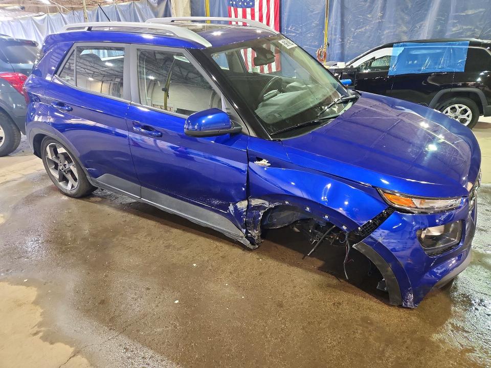 2025 Hyundai Venue VIN KMHRC8A3XSU376542 COPART salvage auction — UNDERCARRIAGE, FL - CERTIFICATE OF DESTRUCTION, sold $3,300 on 2026-07-27 (photo 4)