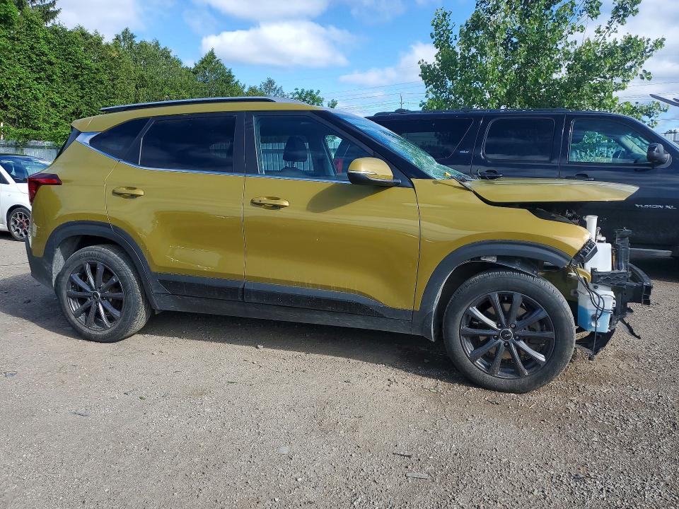 2024 Kia Seltos VIN KNDEUCAA4R7520547 COPART salvage auction — FRONT END, ON - PERMIT SALVAGE, sold $3,950 on 2026-07-14 (photo 4)