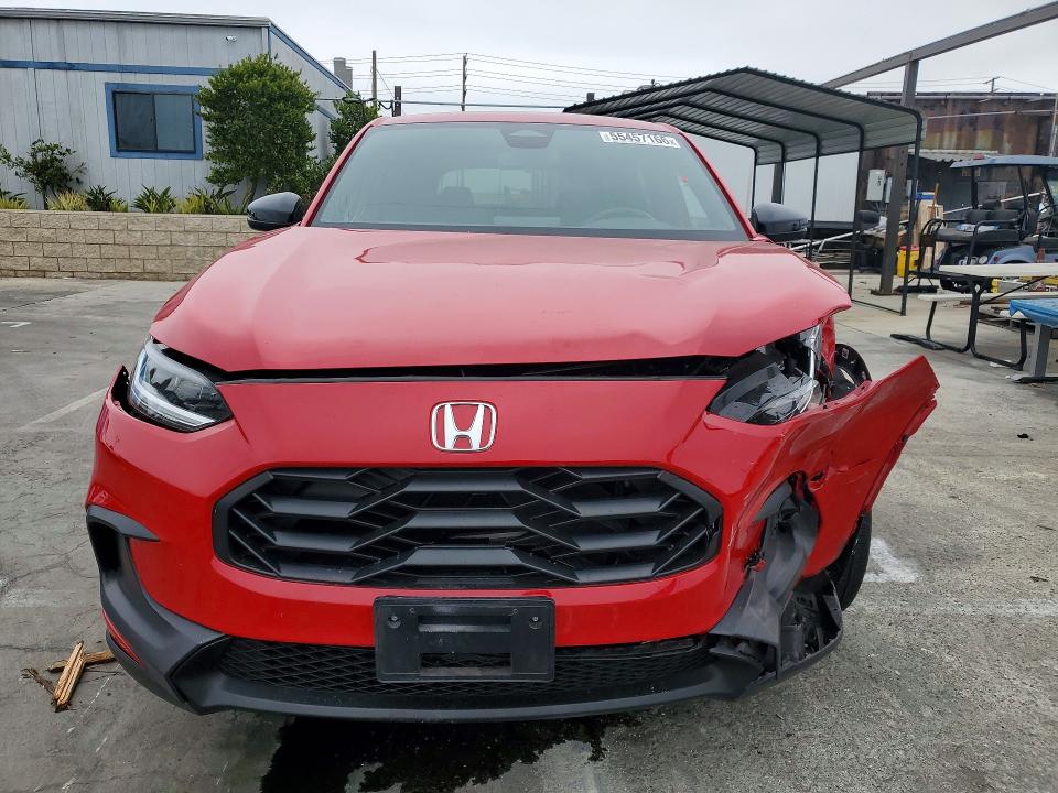 2024 Honda Hr-v VIN 3CZRZ1H56RM757251 COPART salvage auction — FRONT END, Ca - Salvage Certificate, sold $200 on 2026-07-31 (photo 5)