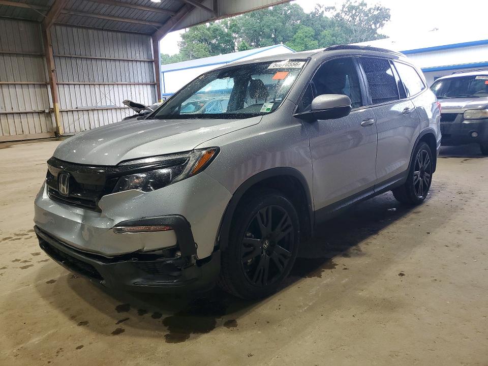 2021 Honda Pilot VIN 5FNYF5H27MB047635 — COPART salvage auction photo