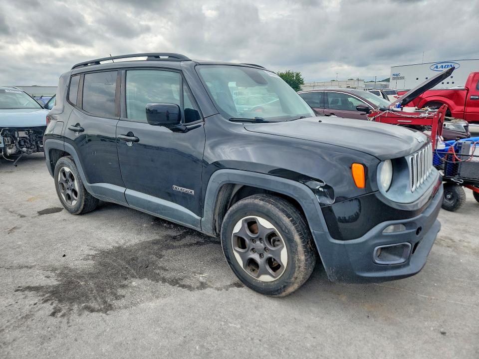 2015 Jeep VIN ZACCJABHXFPB50090 COPART salvage auction — FRONT END, Ok - Certificate Of Title, sold $1,000 on 2026-07-31 (photo 4)