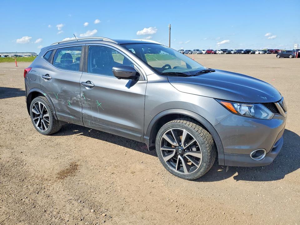 2018 Nissan Rogue VIN JN1BJ1CR3JW292203 COPART salvage auction — SIDE, Ab - Bos - Salvage, sold $2,550 on 2026-07-21 (photo 4)
