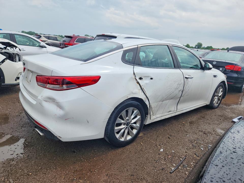 2017 Kia Optima VIN 5XXGT4L33HG132327 COPART salvage auction — SIDE, Wv - Salvage Certificate, sold $925 on 2026-07-09 (photo 3)