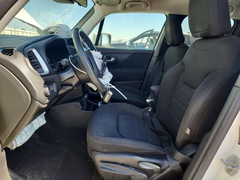 2019 Jeep Renegade VIN ZACNJABB8KPK46649 COPART salvage auction — FRONT END, Ca - Salvage Certificate, sold $1,450 on 2026-07-31 (photo 7)