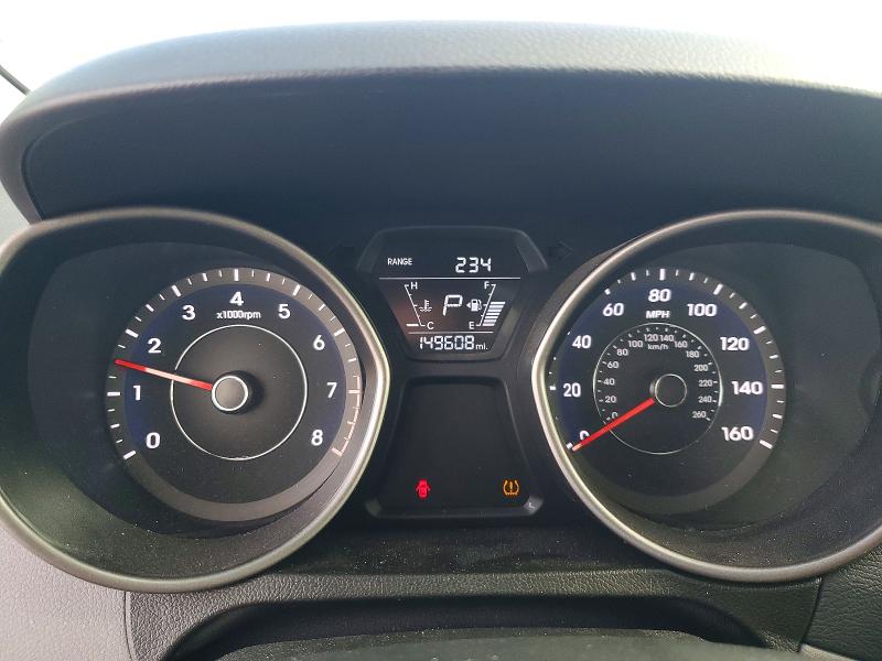 2016 Hyundai VIN 5NPDH4AE4GH660891 COPART salvage auction — FRONT END, Tx - Salvage Vehicle Title, sold $725 on 2026-07-04 (photo 9)