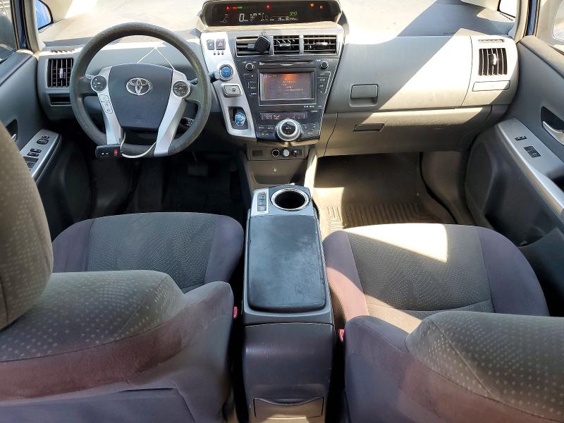 2012 Toyota Prius v VIN JTDZN3EU3C3017397 COPART salvage auction — FRONT END, Ca - Salvage Certificate, sold $975 on 2026-07-08 (photo 8)