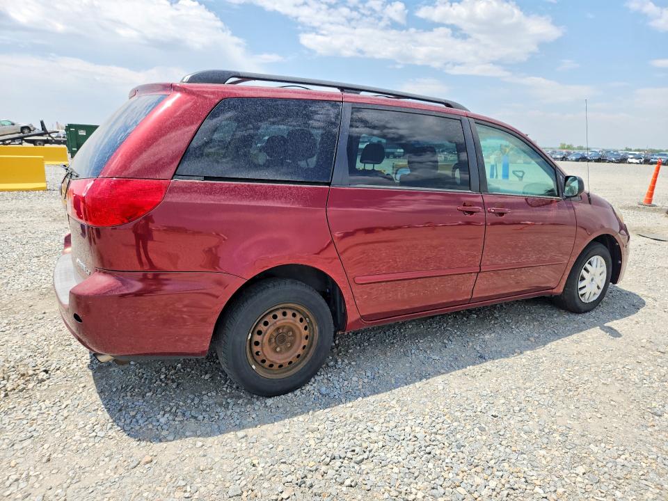 2008 Toyota Sienna VIN 5TDZK23C48S160359 COPART salvage auction — FRONT END, Ia - Dis/Dlr/Exp Only Clean Title, sold $450 on 2026-07-16 (photo 3)