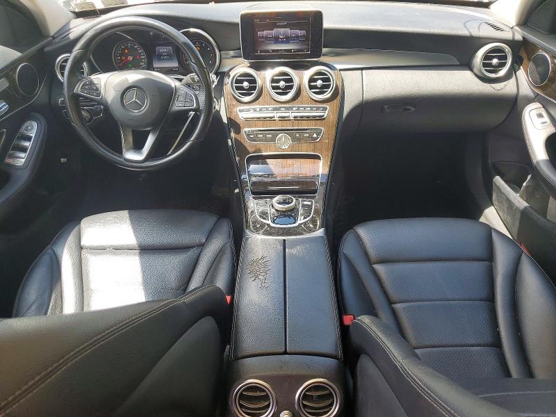 2017 Mercedes-benz C class VIN WDDWF4KB6HR215698 COPART salvage auction — MECHANICAL, Oh - Cert Of Title-Repossession, sold $2,300 on 2026-07-28 (photo 8)