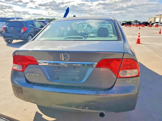 2010 Honda Civic VIN 2HGFA1F35AH314742 COPART salvage auction — DAMAGE HISTORY, Tx - Salvage Vehicle Title, sold $650 on 2026-07-02 (photo 6)