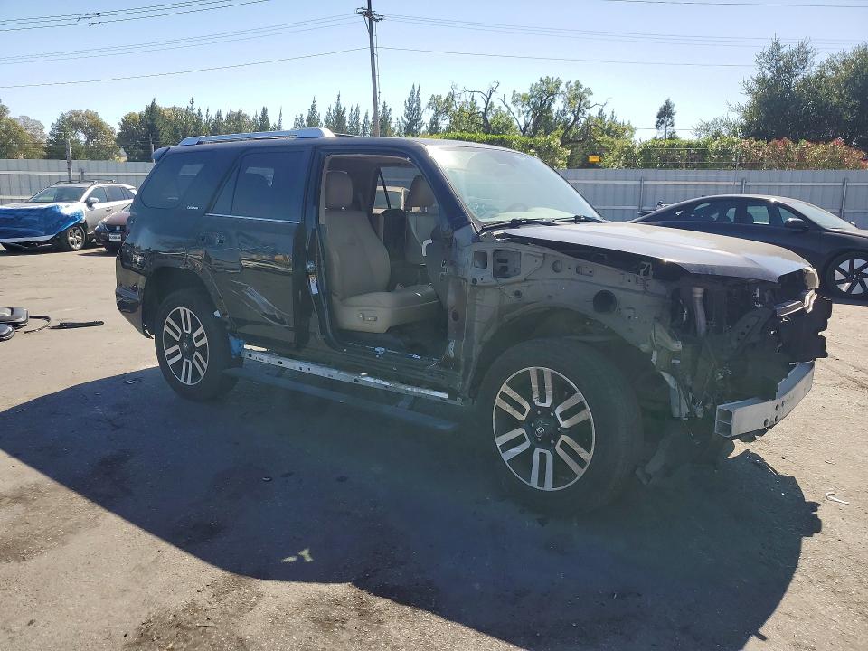 2018 Toyota 4runner VIN JTEBU5JR9J5592974 COPART salvage auction — FRONT END, Ca - Salvage Certificate, sold $19,800 on 2026-07-07 (photo 4)