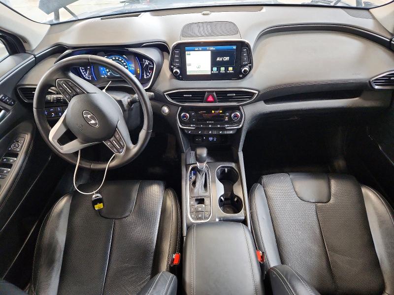 2020 Hyundai Santa fe VIN 5NMS5CAA0LH242195 COPART salvage auction — FRONT END, AB - BOS - SALVAGE, sold $6,400 on 2026-07-02 (photo 8)