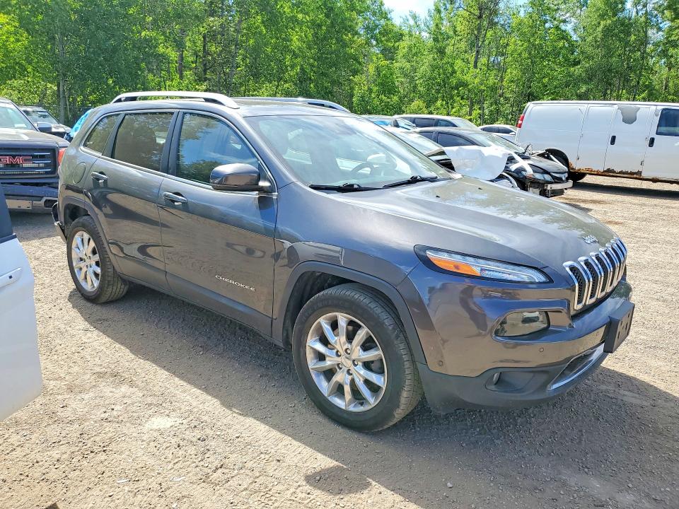 2017 Jeep Cherokee VIN 1C4PJMDS8HW558590 COPART salvage auction — REAR END, St - Salvage Title, sold $200 on 2026-08-11 (photo 4)