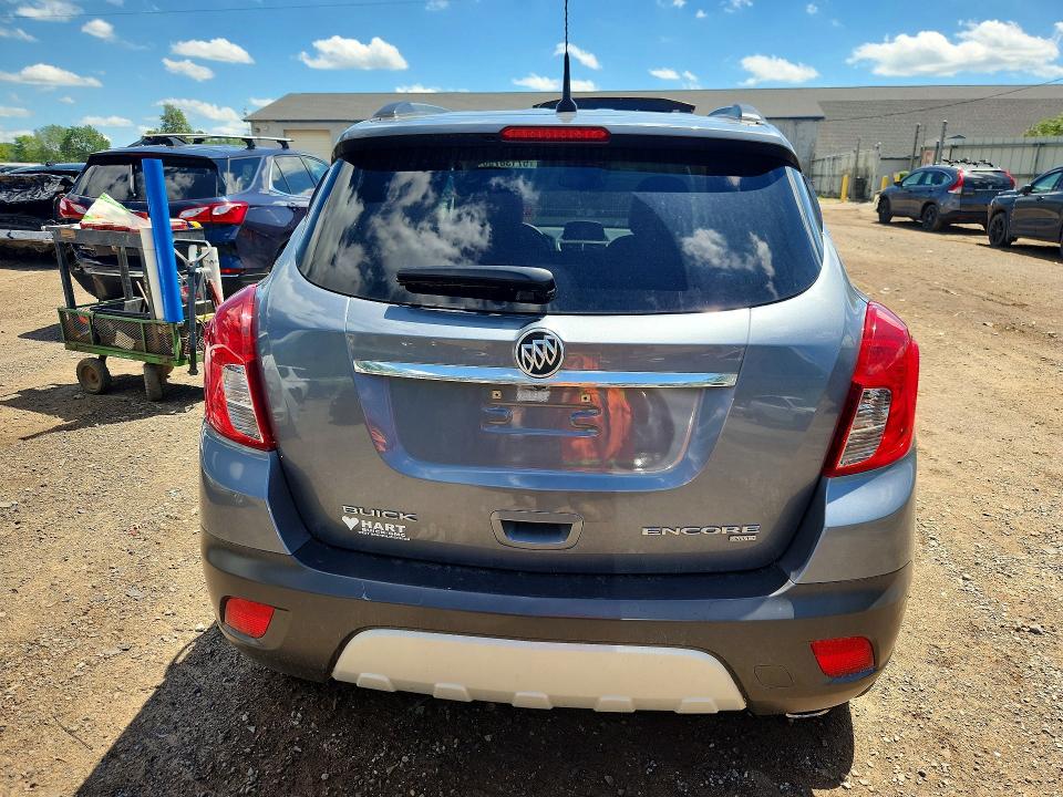 2014 Buick . VIN KL4CJESB6EB627880 COPART salvage auction — FRONT END, Mi - Certificate Of Title, sold $350 on 2026-07-29 (photo 6)