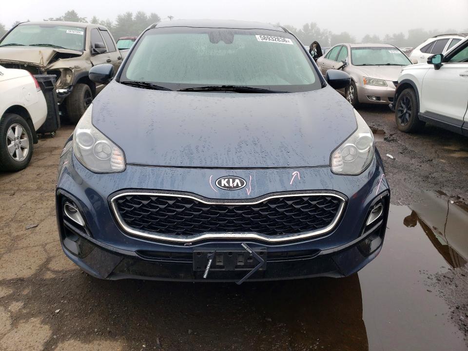 2020 Kia Sportage VIN KNDPMCAC8L7808637 COPART salvage auction — SIDE, Ct - Cert Of Title-Salvage, sold $3,550 on 2026-07-24 (photo 5)