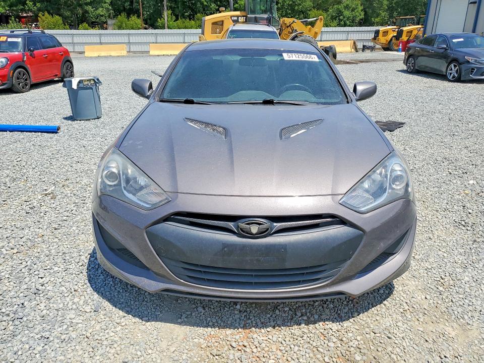 2013 Hyundai Genesis coupe VIN KMHHT6KD8DU089937 COPART salvage auction — SIDE, Nc - Salvage Certificate Of Title, sold $250 on 2026-07-30 (photo 5)