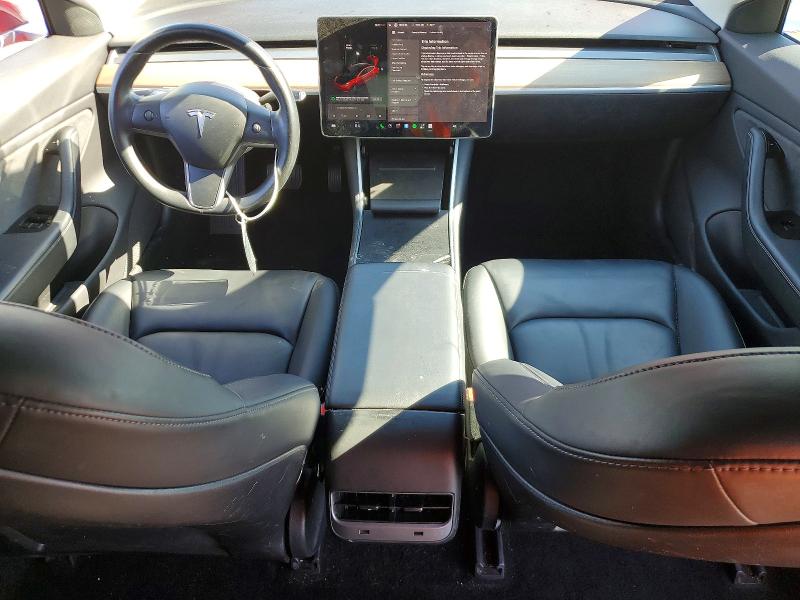 2019 Tesla VIN 5YJ3E1EA2KF298965 COPART salvage auction — FRONT END, CA - SALVAGE CERTIFICATE, sold $4,550 on 2026-07-31 (photo 8)