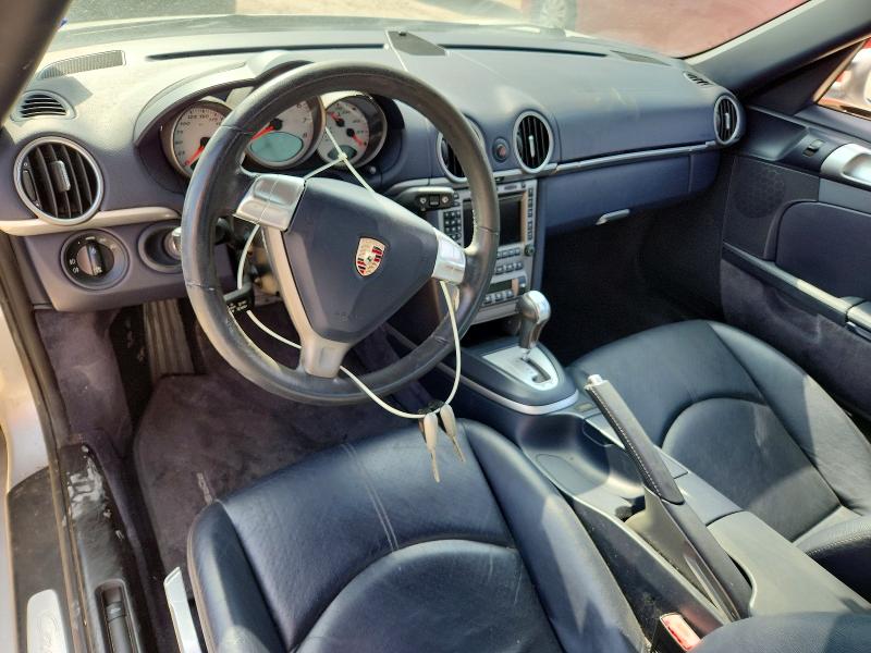 2006 Porsche Cayman VIN WP0AB29816U785391 COPART salvage auction — MECHANICAL, Tx - Certificate Of Title, sold $7,200 on 2026-07-30 (photo 8)