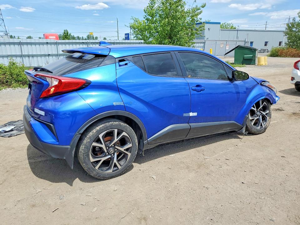 2020 Toyota C-hr VIN JTNKHMBX8L1070844 COPART salvage auction — VANDALISM, ON - PERMIT SALVAGE, sold $225 on 2026-07-21 (photo 3)
