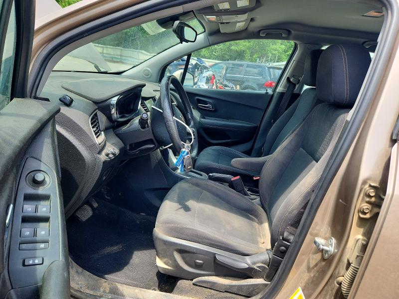 2018 Chevrolet Trax VIN 3GNCJNSB5JL208831 COPART salvage auction — FRONT END, Pa - Certificate Of Salvage, sold $950 on 2026-07-02 (photo 7)