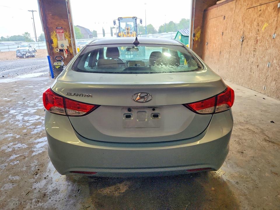 2012 Hyundai Elantra VIN KMHDH4AE4CU306347 COPART salvage auction — SIDE, Pa - Cert Of Title, sold $525 on 2026-07-30 (photo 6)