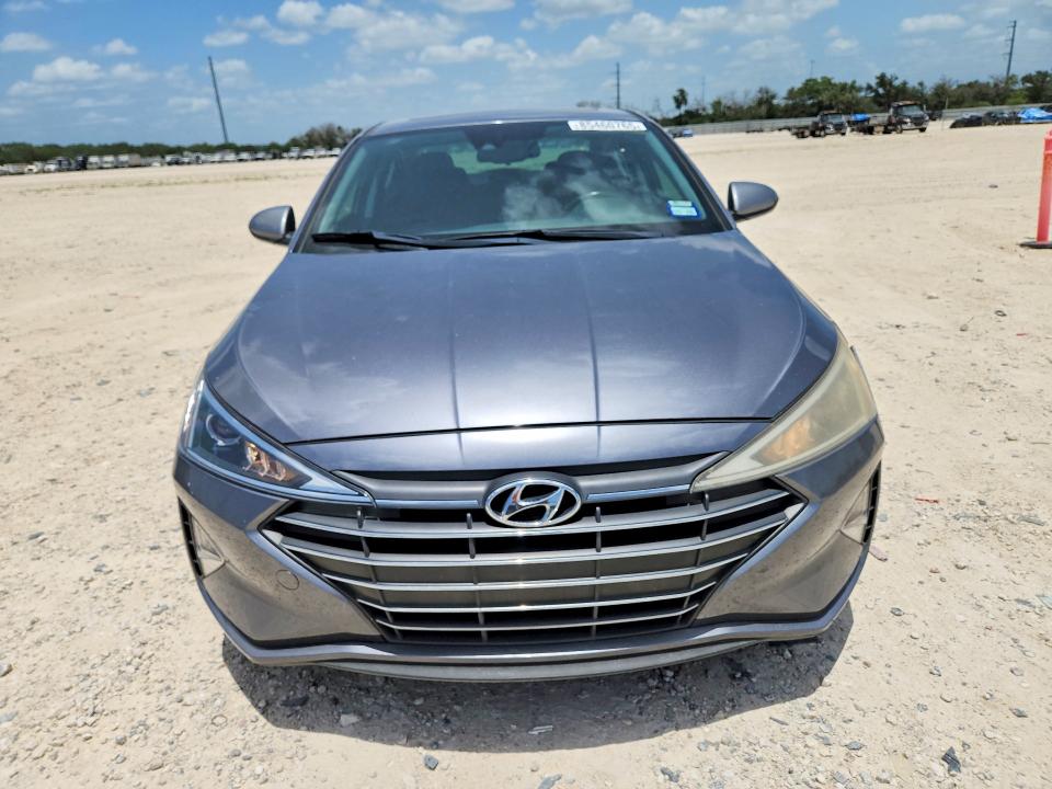2019 Hyundai Elantra VIN KMHD84LF6KU826070 COPART salvage auction — FRONT END, TX - SALVAGE VEHICLE TITLE (P), sold $950 on 2026-07-23 (photo 5)