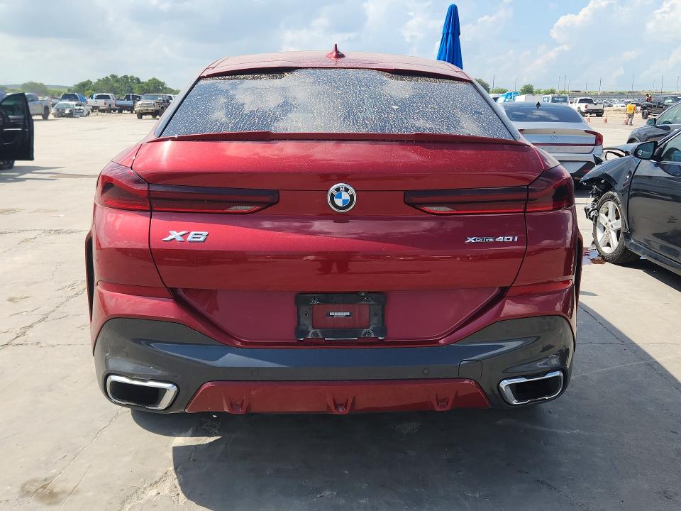 2021 BMW VIN 5UXCY6C01M9G25210 COPART salvage auction — NORMAL WEAR, Tx - Certificate Of Title, sold $28,250 on 2026-08-27 (photo 6)