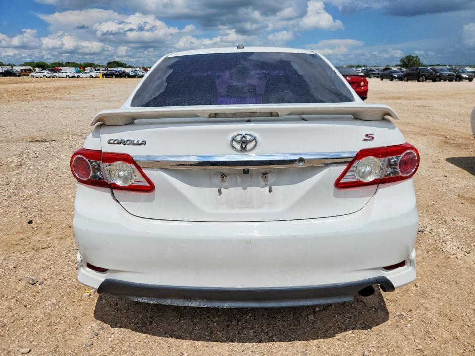 2012 Toyota Corolla VIN 5YFBU4EE8CP010875 COPART salvage auction — FRONT END, Tx - Salvage Vehicle Title, sold $1,350 on 2026-07-16 (photo 6)