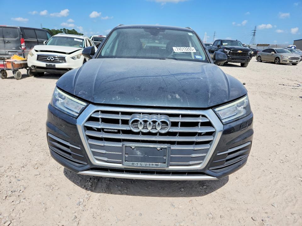 2018 Audi Q5 VIN WA1ANAFYXJ2100857 COPART salvage auction — REAR END, Tx - Certificate Of Title, sold $7,100 on 2026-07-07 (photo 5)
