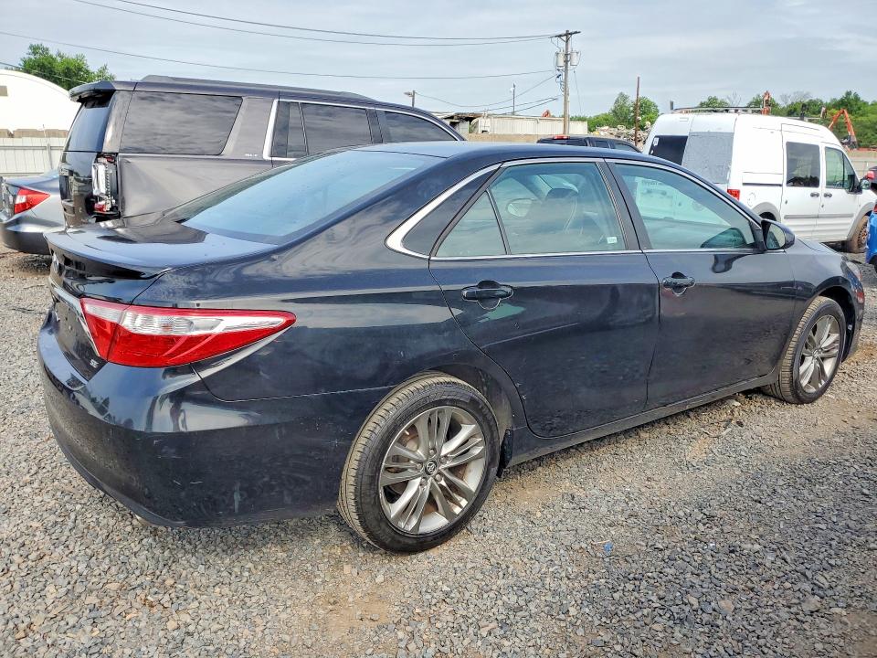 2017 Toyota Camry VIN 4T1BF1FK2HU791881 COPART salvage auction — MINOR DENT/SCRATCHES, Pa - Cert Of Title, sold $5,400 on 2026-07-09 (photo 3)