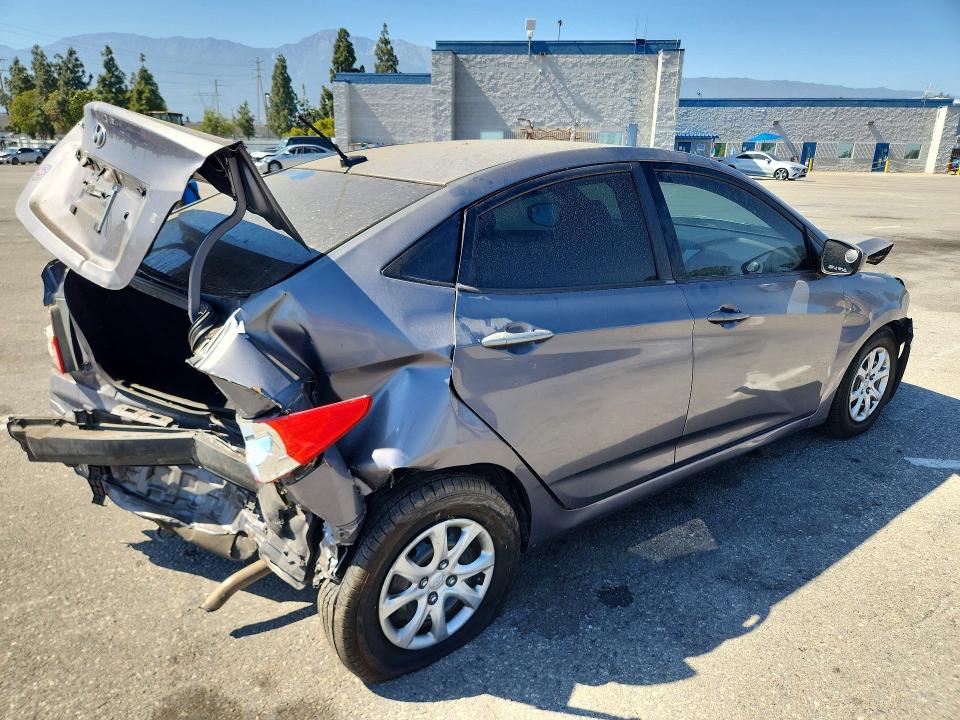 2013 Hyundai VIN KMHCT4AEXDU548524 COPART salvage auction — FRONT END, Ca - Salvage Certificate, sold $150 on 2026-07-02 (photo 3)